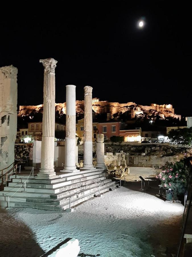 Sunny Studio With Parthenon View Balcony Atina Dış mekan fotoğraf